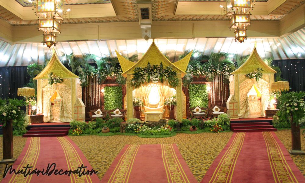 Dekorasi Wedding Outdoor Sederhana