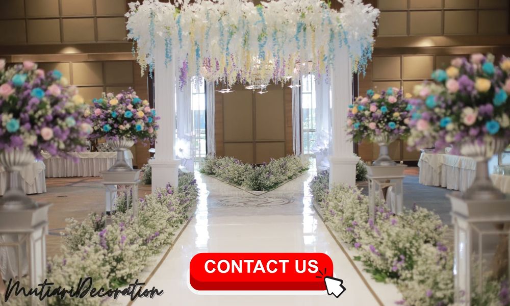 intimate wedding decotration