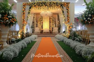 Dekorasi Pelaminan Jawa Modern yang Elegan dan Berkelas