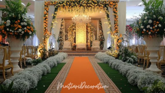 Dekorasi Pelaminan Jawa Modern yang Elegan dan Berkelas