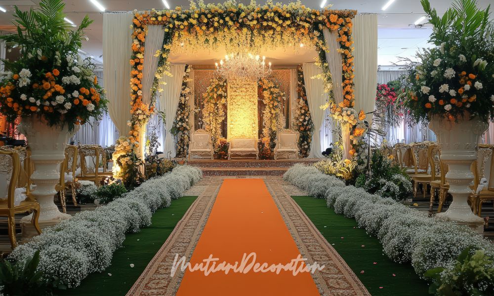 Dekorasi Pelaminan Jawa Modern yang Elegan dan Berkelas