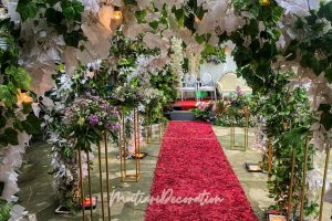 Dekorasi Pelaminan di Rumah yang Elegan dan Berkesan