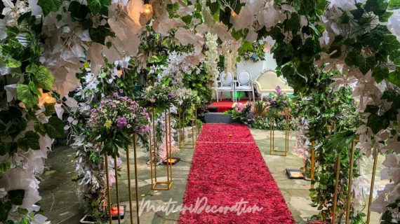 Dekorasi Pelaminan di Rumah yang Elegan dan Berkesan