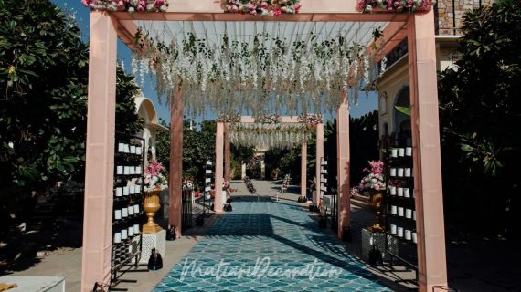 Dekorasi Pengantin Outdoor yang Elegan dan Romantis