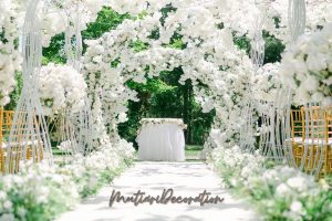 Pelaminan Minimalis Dekorasi Pernikahan Sederhana yang Elegan