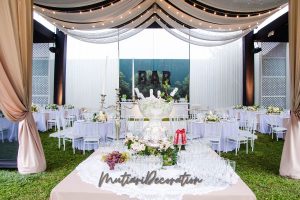 Pelaminan Outdoor Sederhana yang Elegan dan Berkesan