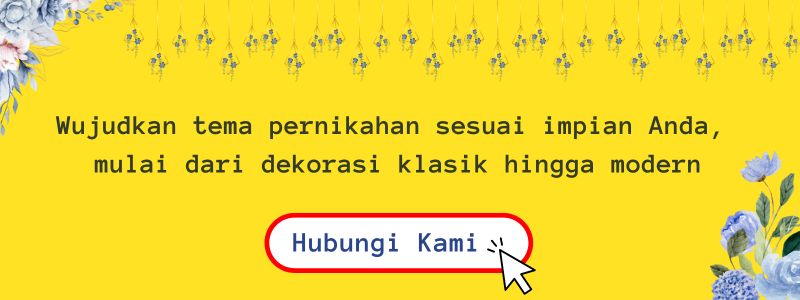 dekorasi pernikahan kontak